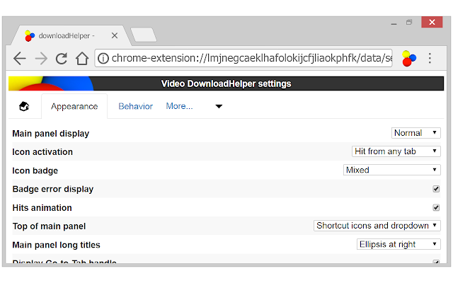 video download helper for chrome